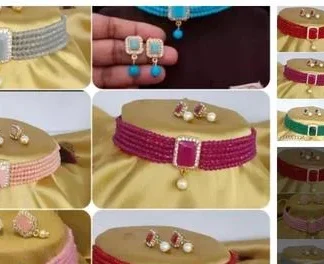 Shimmering Glittering Jewellery Sets - Classical Dance Jewellery