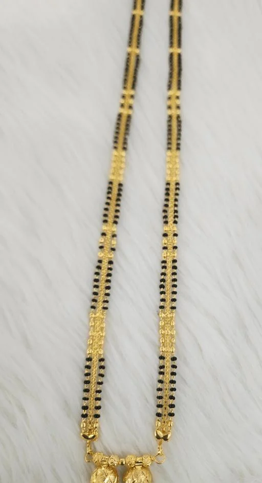 Golden Traditional Mangsutra (Temple Dance Jewellery) - Image 2