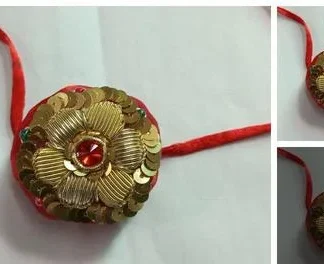 Wedding Kangan Imam Zamin Wedding Time Special Dulha Dulhan Baaju Bandh ... (Temple Dance Jewellery)