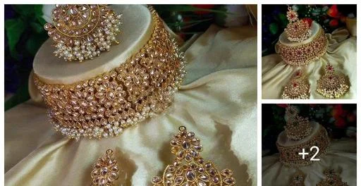 Sizzling Bejeweled Women Necklaces & Chains - Classical Dance Jewellery