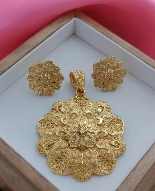 Allure Glittering Jewellery Sets - Classical Dance Jewellery - Image 2