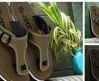Unique Graceful Men Flip Flops