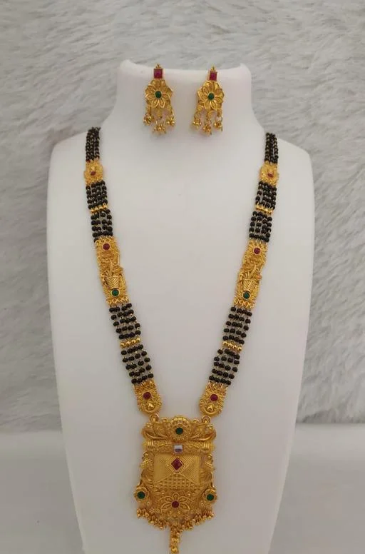 Zakhi Ornament Antique Gold Peacock Design Mangalsutra Haldi Mehndi Fest... (Temple Dance Jewellery) - Image 2