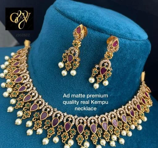 Allure Chunky Women Jewellery Set - Classical Dance Jewellery - Image 2