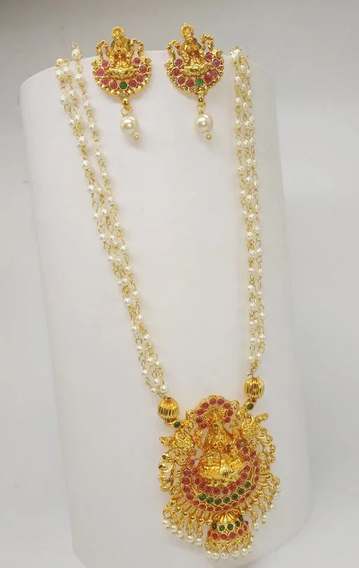 Diva Necklace Set (Temple Dance Jewellery) - Image 2