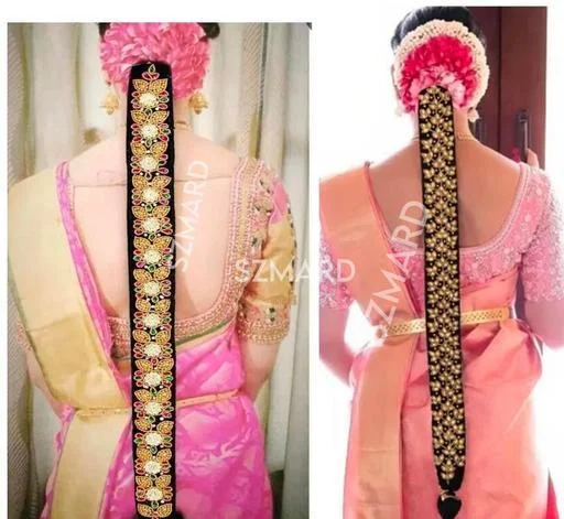 Modern Women Women Gajra/Floral Hair Accessories - Image 2