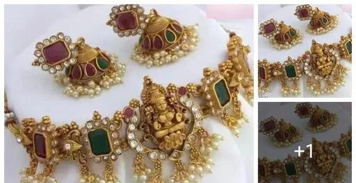 Laxmi Sauth Har (Temple Dance Jewellery)