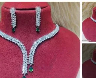 Princess Unique Jewellery Sets Ad Stone (Temple Dance Jewellery)