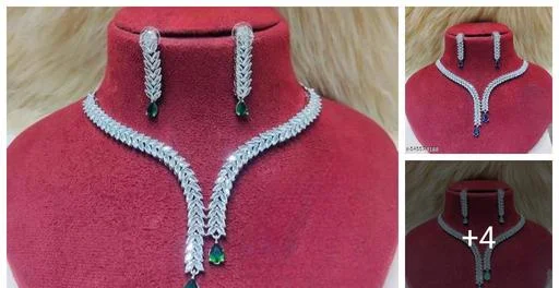 Princess Unique Jewellery Sets Ad Stone (Temple Dance Jewellery)
