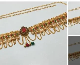 Shree Rajeshwar Kamarband (Temple Dance Jewellery)