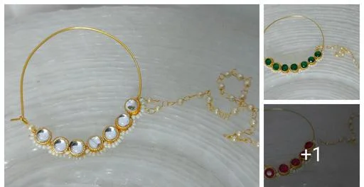 Elite Chunky Nosepins - Classical Dance Jewellery
