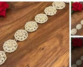 Allure Glittering Maangtika - Classical Dance Jewellery