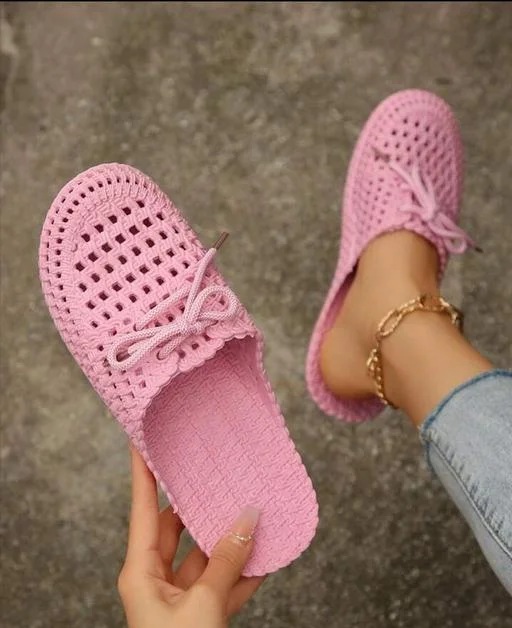 PVC Flat Sandals - Image 2