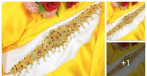 Elite Glittering Women Kamarband - Classical Dance Jewellery