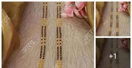 Feminine Unique Mangalsutras (Temple Dance Jewellery)