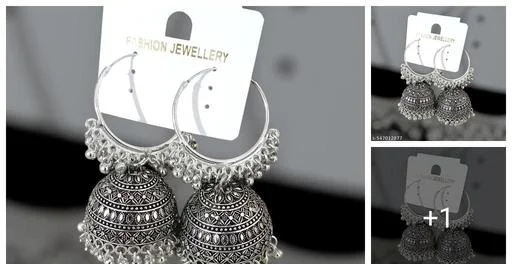Bali Jhumka Sol (Temple Dance Jewellery)