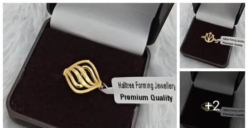 Trendy Forming Fashion Finger Ring (Temple Dance Jewellery)