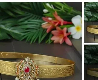 13 To 35 Years Adjustable Kamarband (Temple Dance Jewellery)