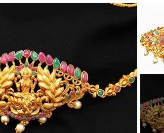 Temple Laxmi Bajuband Armlet Bajubandh