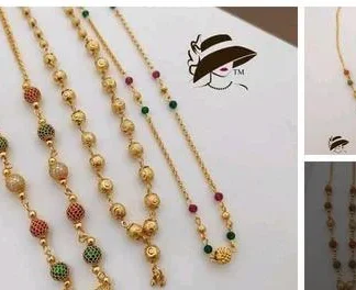 Sizzling Bejeweled Necklaces Chains (Temple Dance Jewellery)