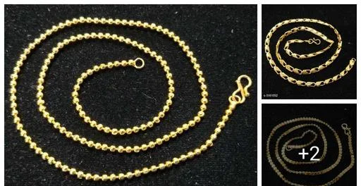 Beautifully Desinged Metal Unisex Chain (Temple Dance Jewellery)