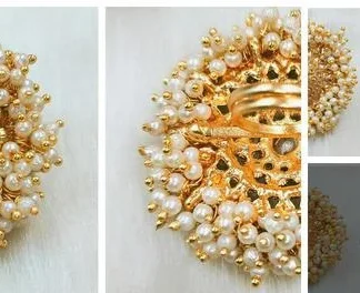 Bajari Ring Fancy Coller (Temple Dance Jewellery)