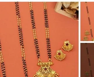 Allure Fancy Mangalsutras (Temple Dance Jewellery)