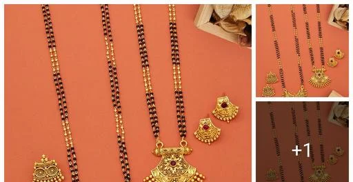 Allure Fancy Mangalsutras (Temple Dance Jewellery)