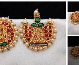 Bharatnatyam Jewellery Sun Moon Kempu Sun Moon Classical Dance Jewellery...