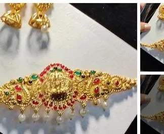 Temple Necklace Set