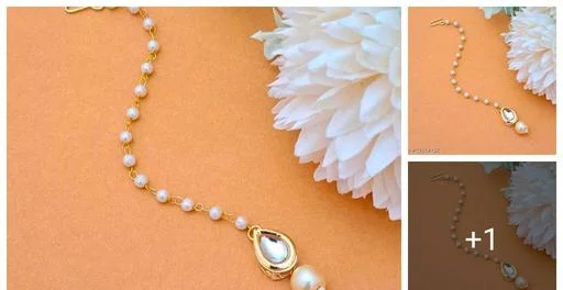 Shimmering Glittering Maangtika - Classical Dance Jewellery