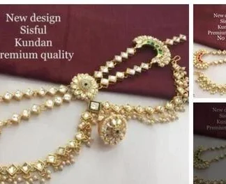Maangtika Shisful Matha Patti (Temple Dance Jewellery)