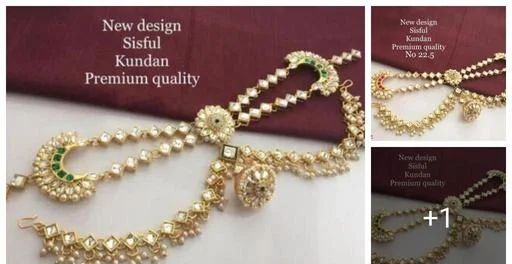Maangtika Shisful Matha Patti (Temple Dance Jewellery)