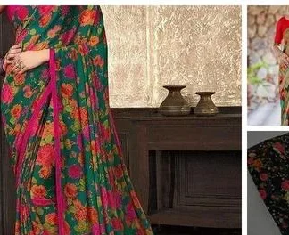 Alisha Georgette Sarees