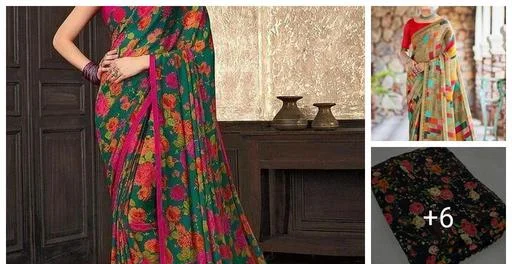 Alisha Georgette Sarees