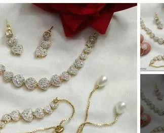 Elite Bejeweled Necklaces (Temple Dance Jewellery)