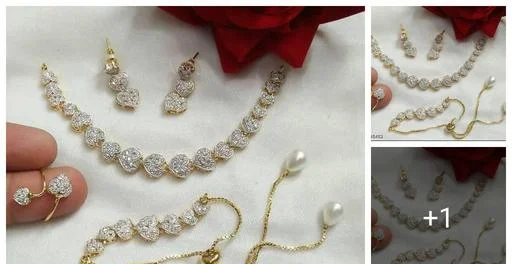 Elite Bejeweled Necklaces (Temple Dance Jewellery)