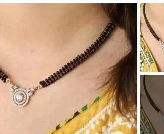 Twinkling Chunky Mangalsutras (Temple Dance Jewellery)