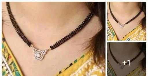 Twinkling Chunky Mangalsutras (Temple Dance Jewellery)