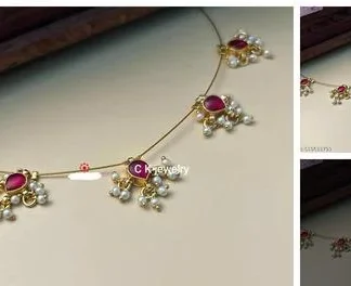 Necklaces & Chains - Classical Dance Jewellery