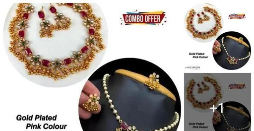 Shimmering Glittering Jewellery Sets