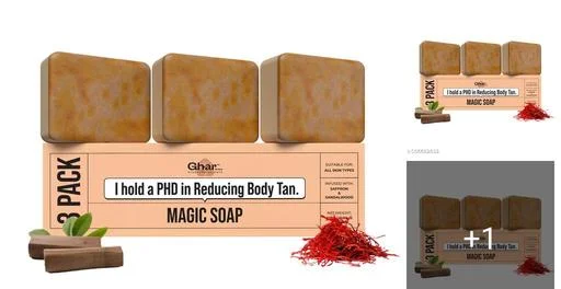 GHAR SOAPS MAGIC SOAP 300 GM