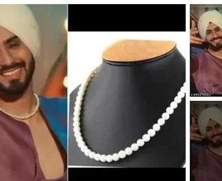 South Sea Pearl Necklace Original Certified Fashionable Freshwater Pearl... (Temple Dance Jewellery)