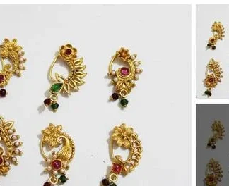 Allure Bejeweled Nosepins