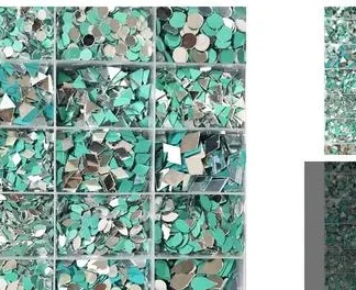 21 SHAPE CRAFT MIRROR 100 PCS