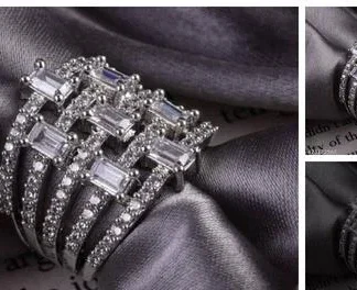 New Twinkling Chunky Rings (Temple Dance Jewellery)