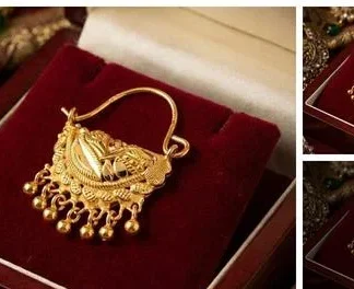 Allure Charming Nosepin More Design Name Allure Charming Nosepins Allure... (Temple Dance Jewellery)