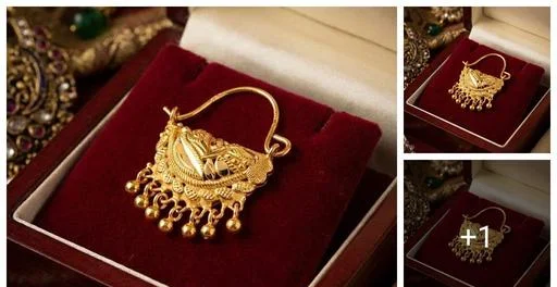 Allure Charming Nosepin More Design Name Allure Charming Nosepins Allure... (Temple Dance Jewellery)
