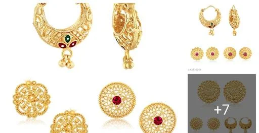 Latest Earrings & Studs
