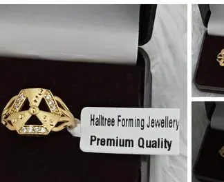 Trendy Forming Fashion Finger Ring (Temple Dance Jewellery)